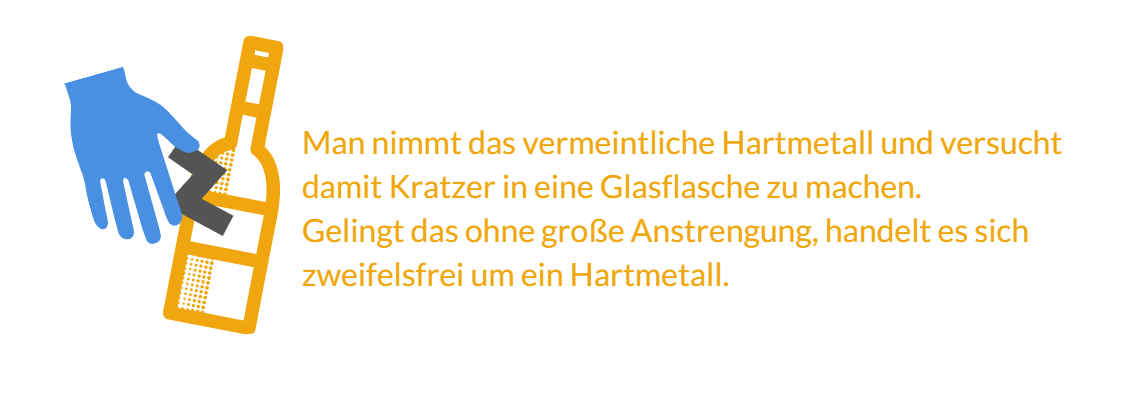 Wie erkenne ich Hartmetall